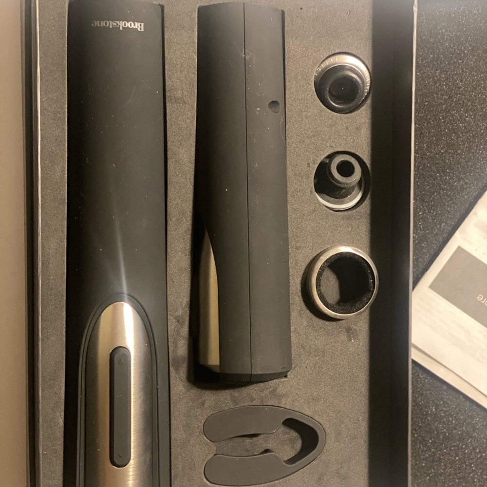 Brookstone electric wine opener